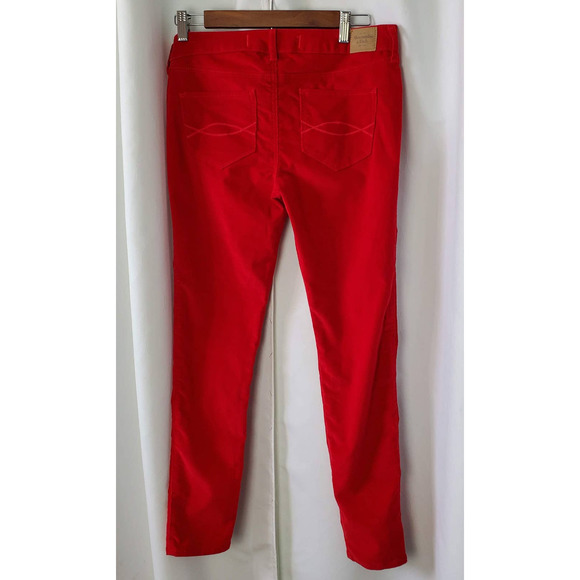 Abercrombie & Fitch Red corduroy Size W28 / 6 - Picture 3 of 8